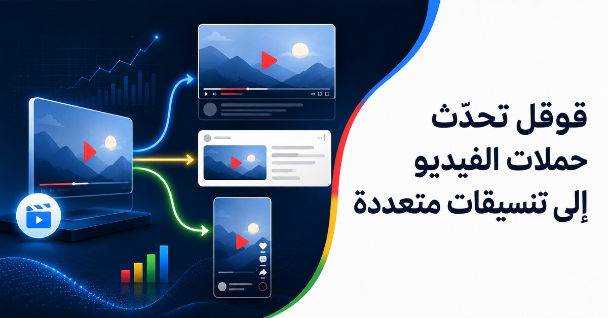 قوقل تحدّث حملات الفيديو إلى تنسيقات متعددة - العدد #91