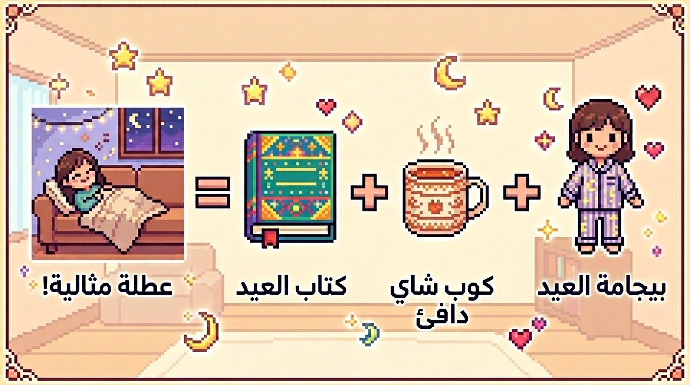 5 توصيات لكتابك المرافق في العيد