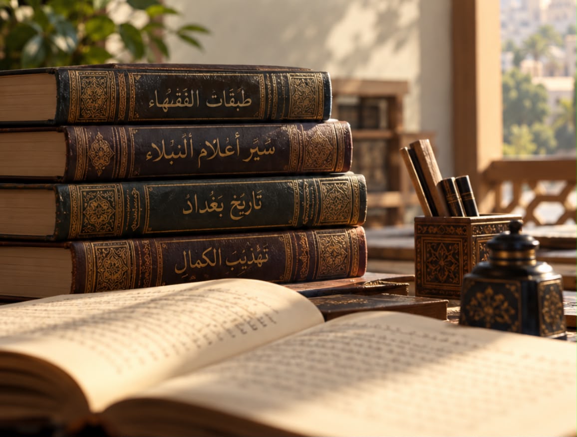نشرة مُلهِم البريدية الموسم الثاني - العدد #17 - طالب العلم والقراءة في كتب الطبقات والتراجم.